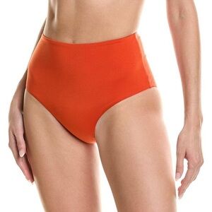A.L.C. High Waist Isla Bikini Bottom NWT in Orange, Size Medium